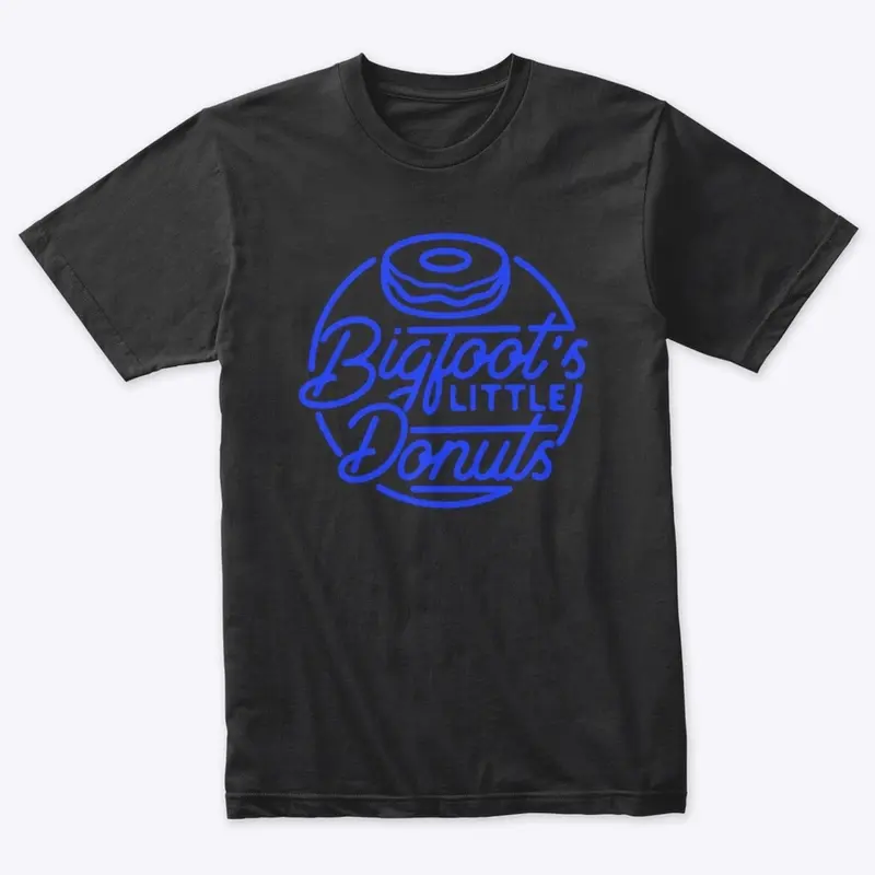 BRIGHT BLUE RETRO LOGO