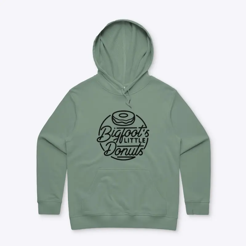 RETRO BIGFOOT'S LITTLE DONUT LOGO