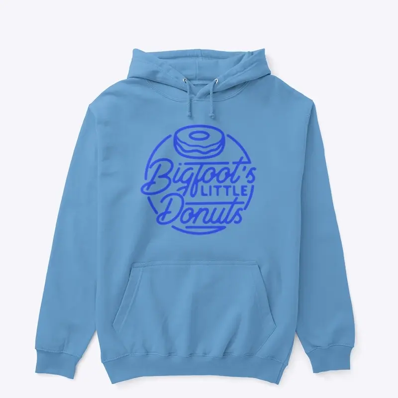 BRIGHT BLUE RETRO LOGO