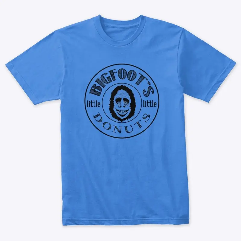 BIGFOOT'S LITTLE DONUT LOGO TEE